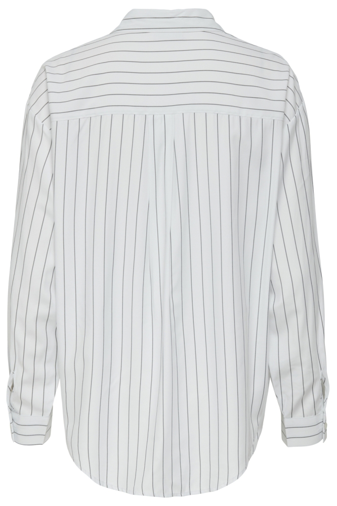 JDYAMONIA LIFE L/S LOOSE SHIRT WVN 15355564 WHITE/PHANTOM
